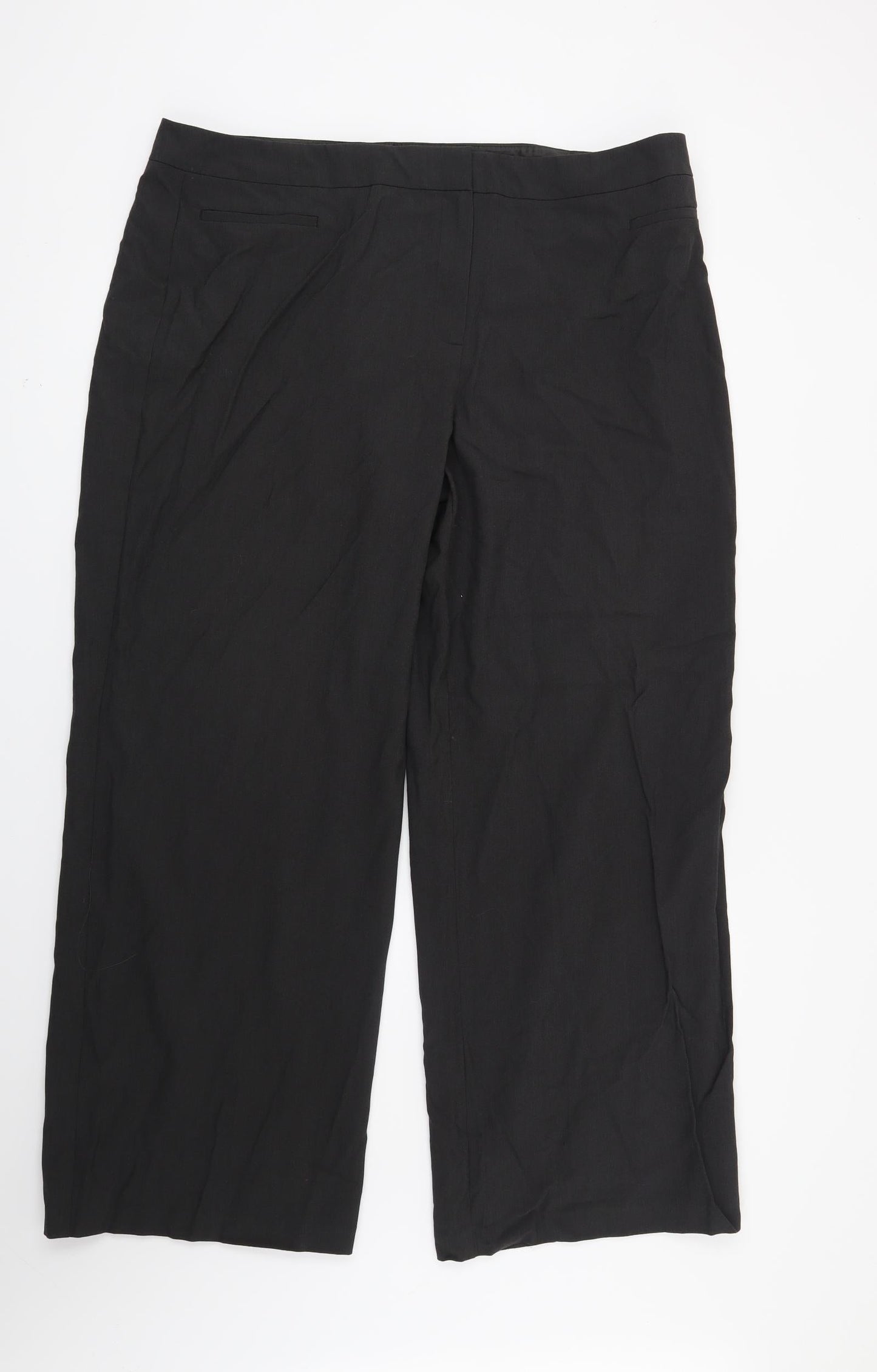 Marks and Spencer Womens Grey   Trousers  Size 20 L29 in