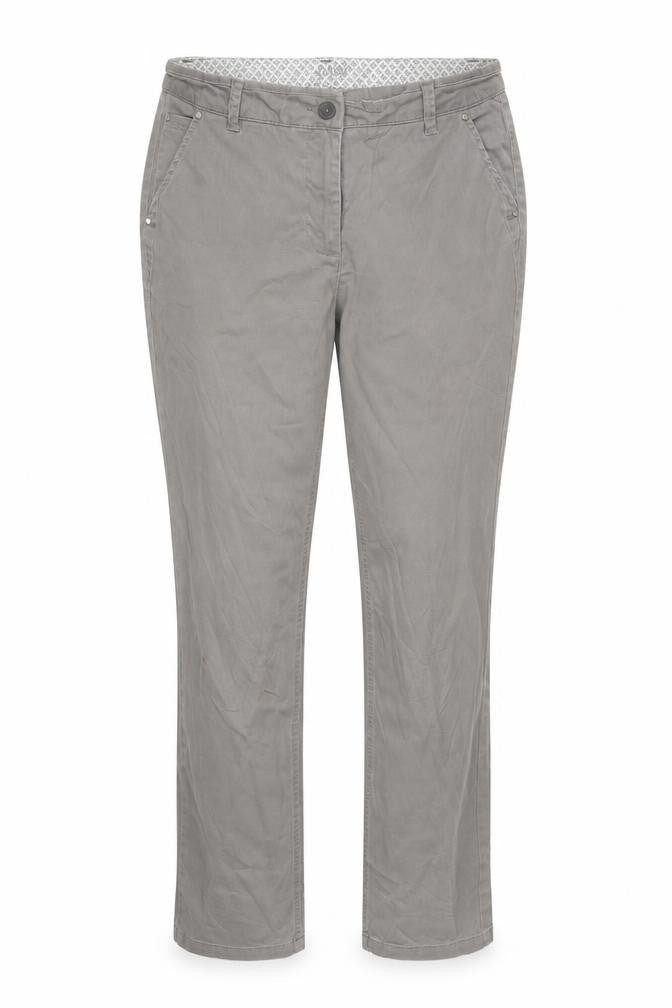 DASH Womens Grey   Carrot Trousers Size 12 L29 in