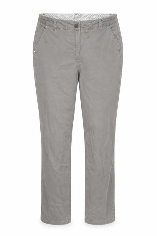 DASH Womens Grey   Carrot Trousers Size 12 L29 in