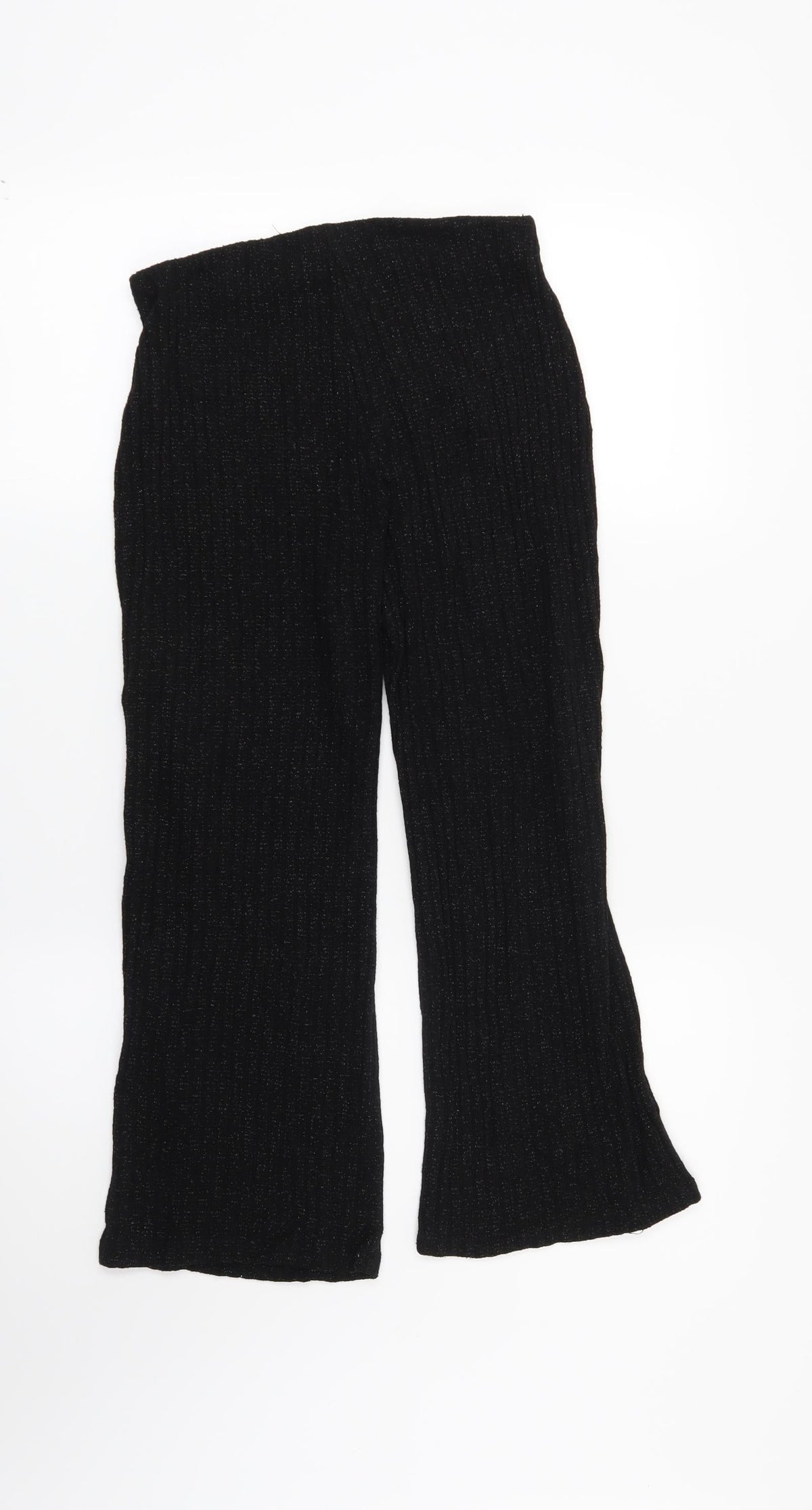 Zara Womens Black Striped  Trousers  Size S L22 in