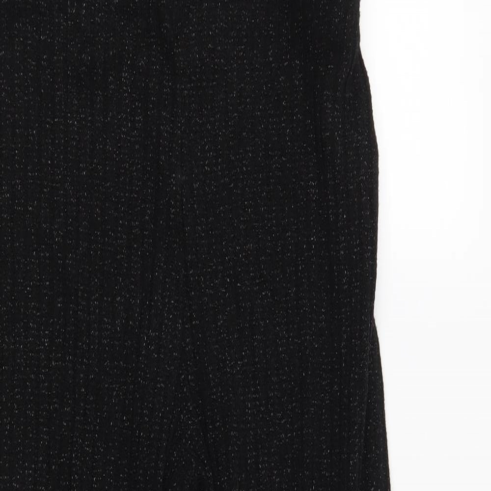 Zara Womens Black Striped  Trousers  Size S L22 in