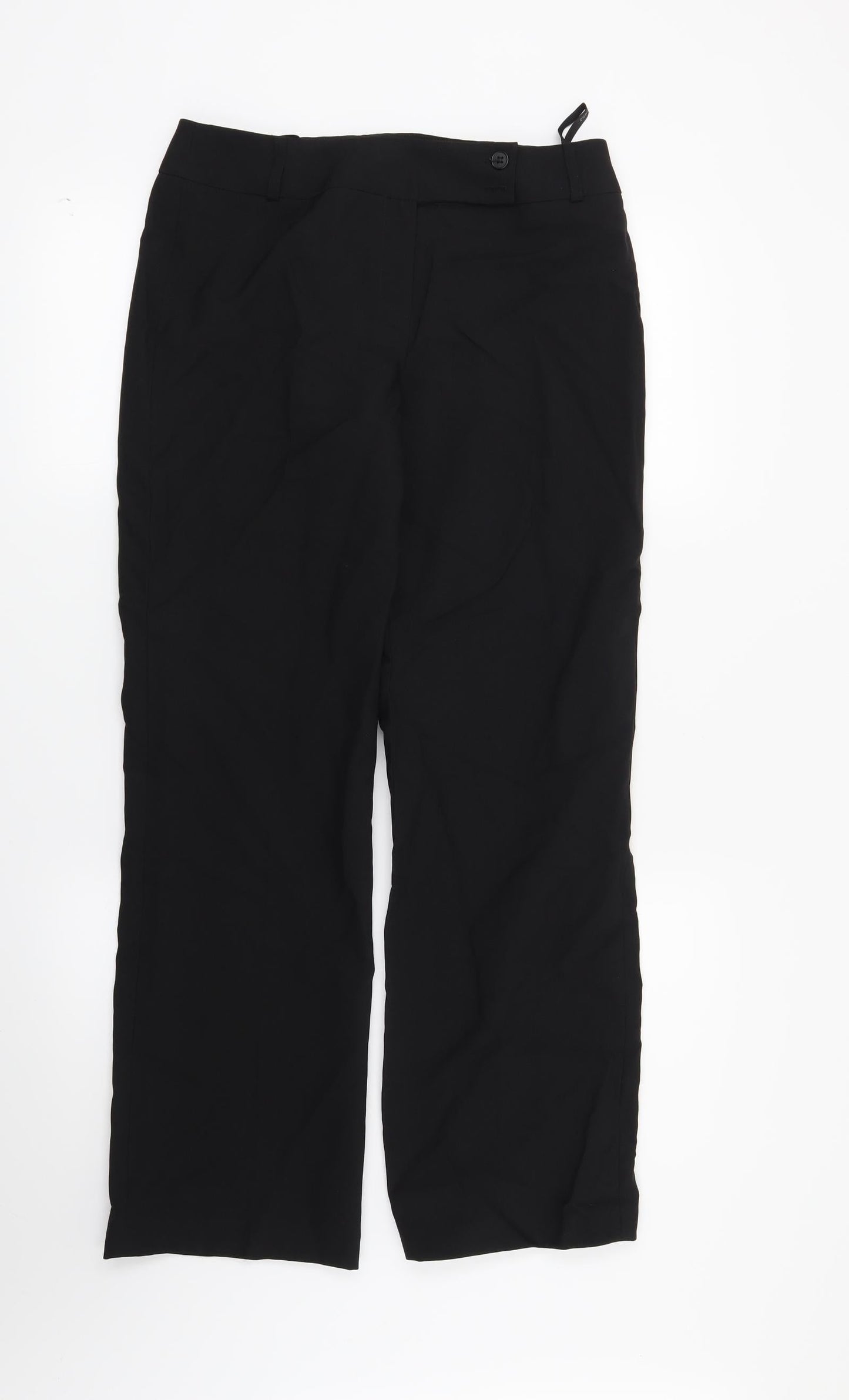 Dorothy Perkins Womens Black   Trousers  Size 10 L29 in