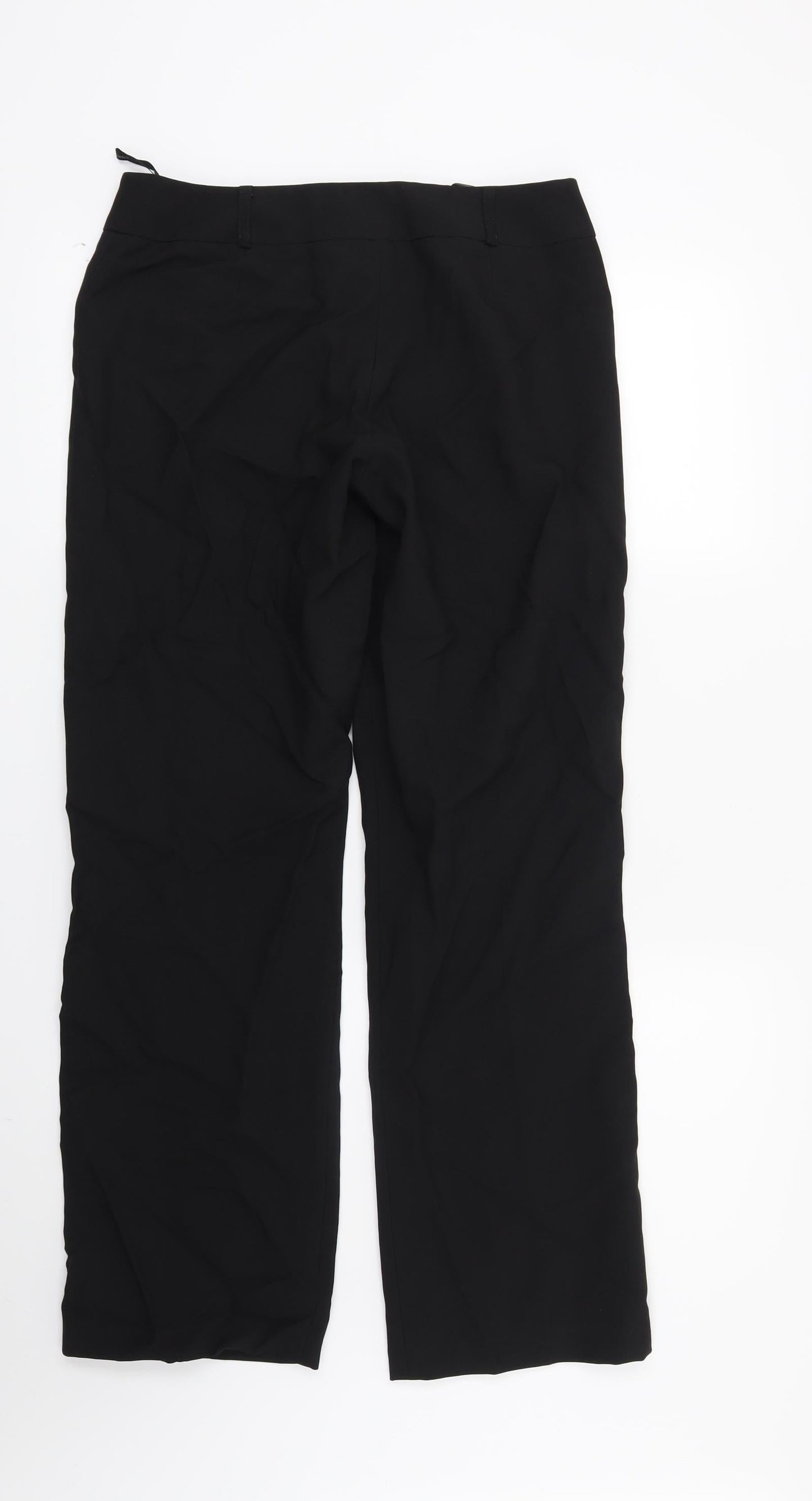 Dorothy Perkins Womens Black   Trousers  Size 10 L29 in