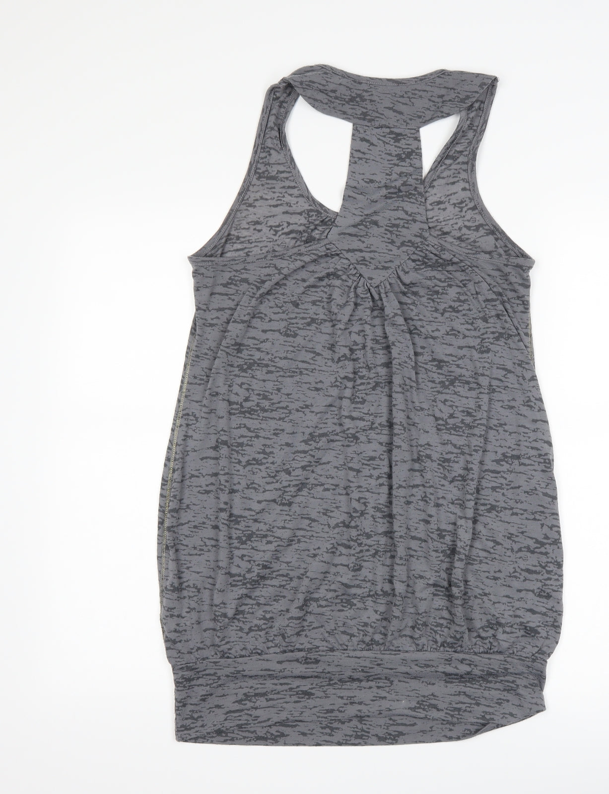 Select Womens Grey   Basic Tank Size 10  - peace