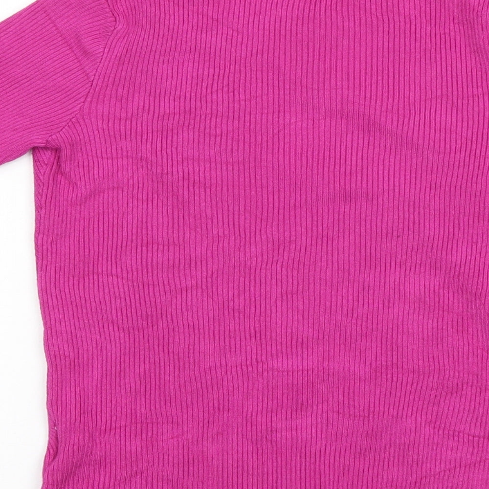 Principles Womens Pink   Basic T-Shirt Size 12