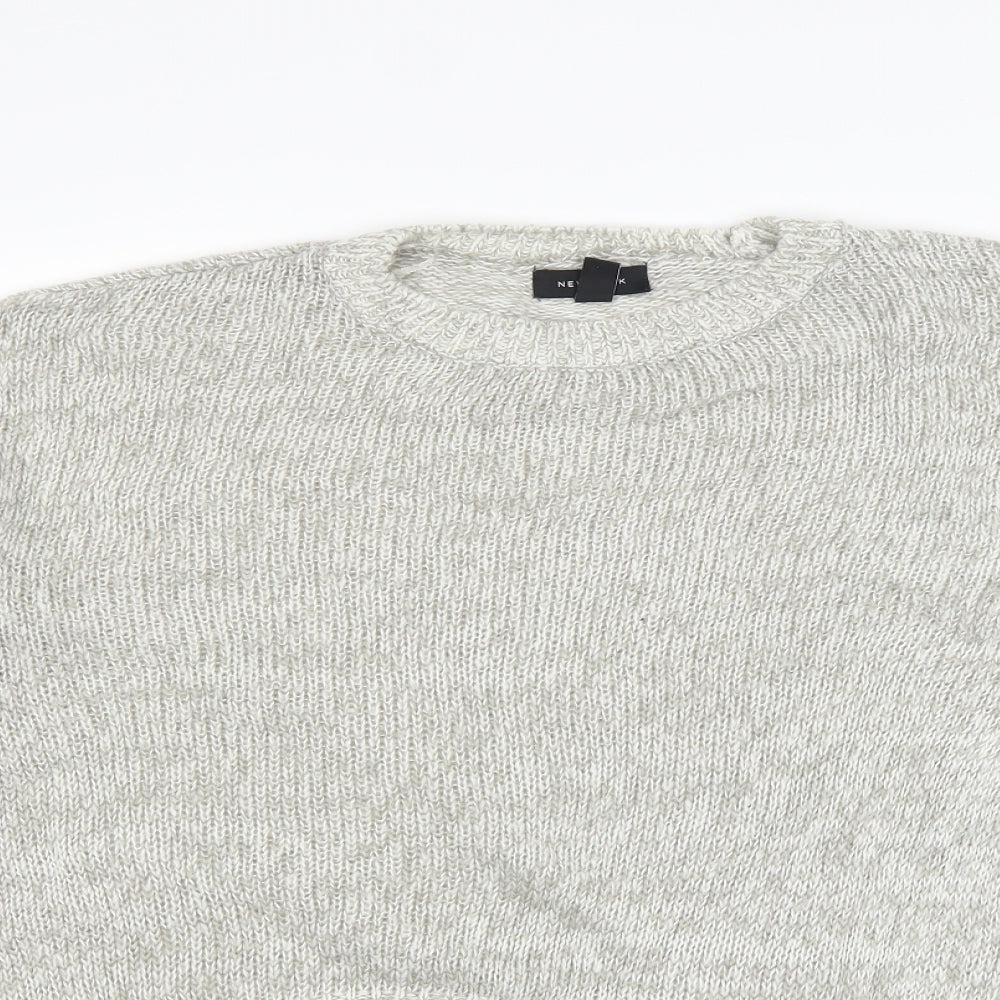 New Look Womens Grey   Pullover Jumper Size M