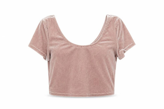 New Look Womens Pink   Cropped T-Shirt Size 10
