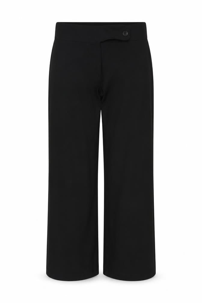 AMARANTO Womens Black   Trousers  Size 16 L30 in