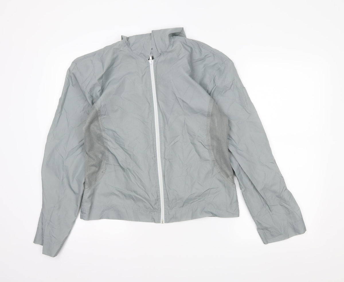 Preworn Womens Green   Rain Coat Jacket Size M
