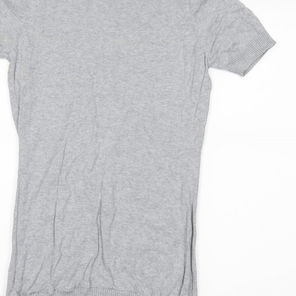 redherring Womens Grey   Tunic Jumper Size 12
