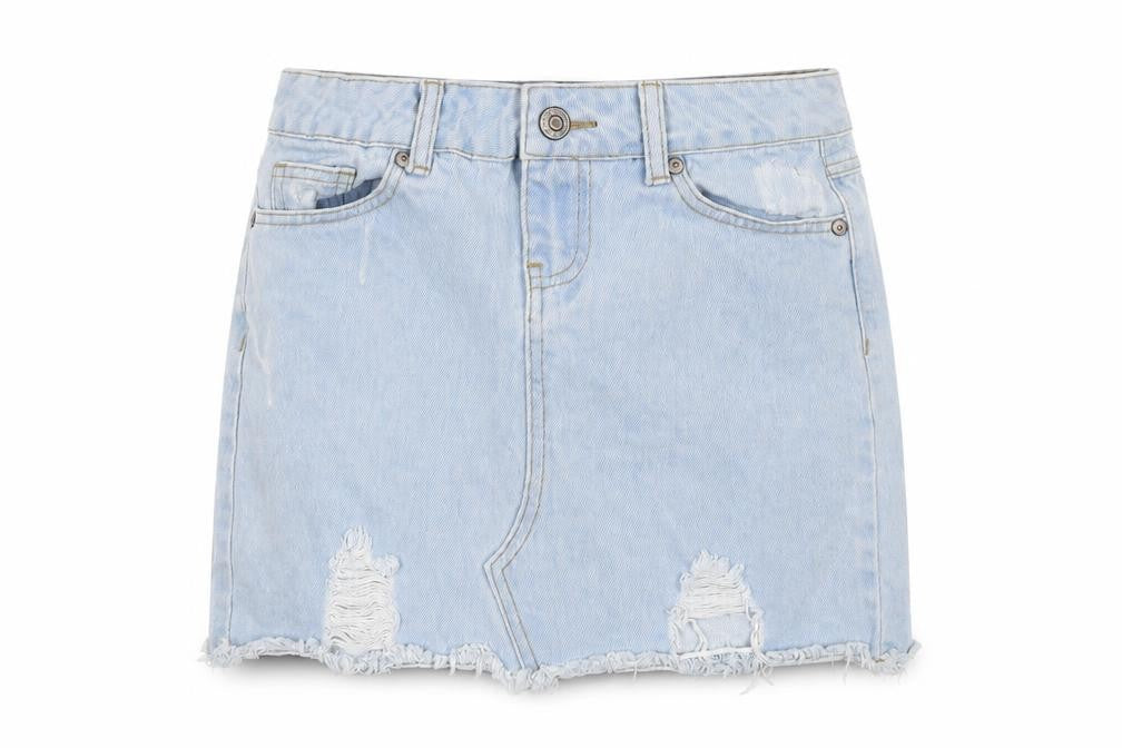 generation  Girls Blue  Denim Straight & Pencil Skirt Size 11 Years