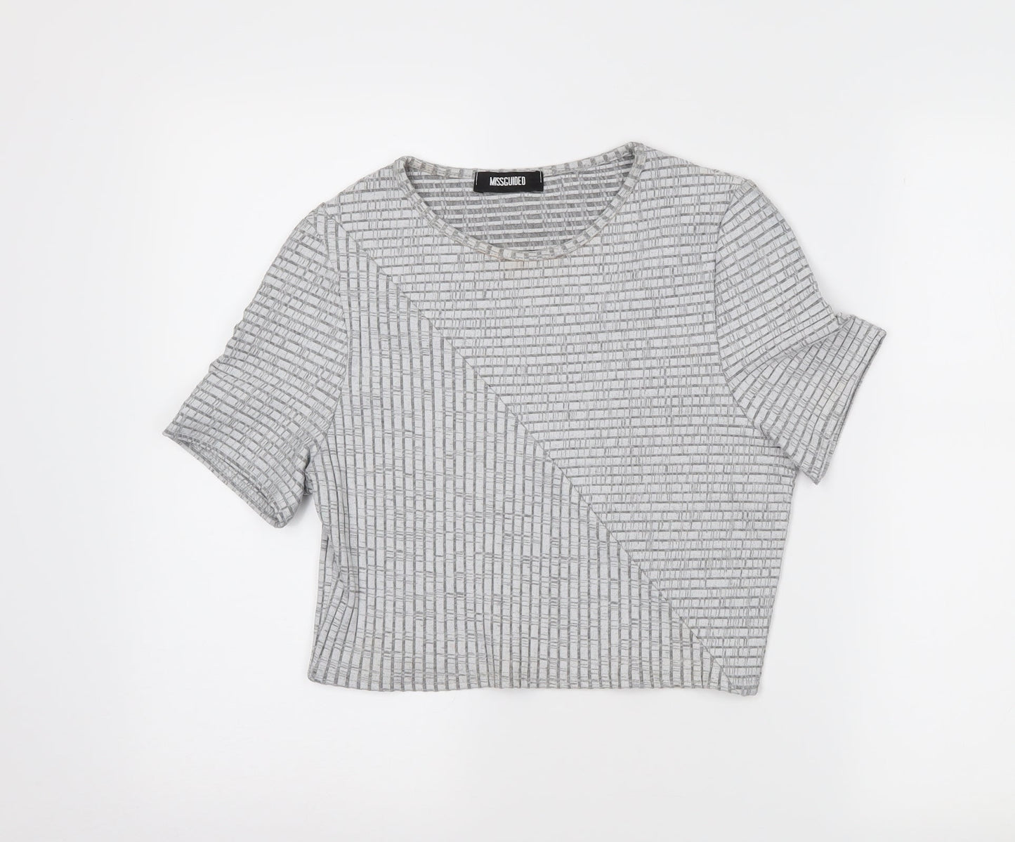 Missguided Womens Green   Cropped Polo Size 12