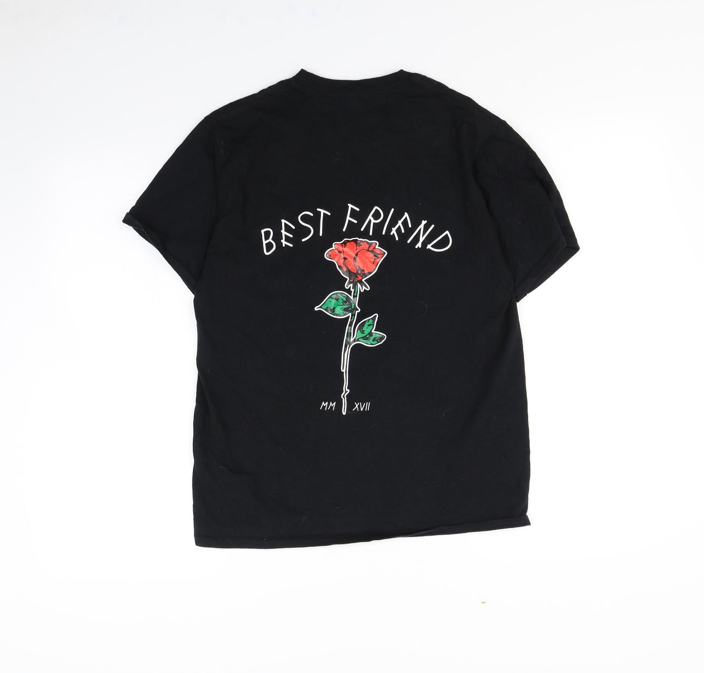 Gildan Womens Black   Basic T-Shirt Size S