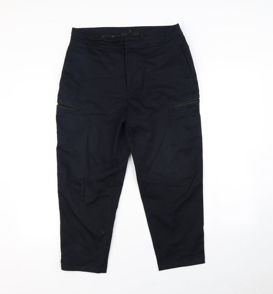 Mennace Womens Blue   Trousers  Size 32 in L23 in