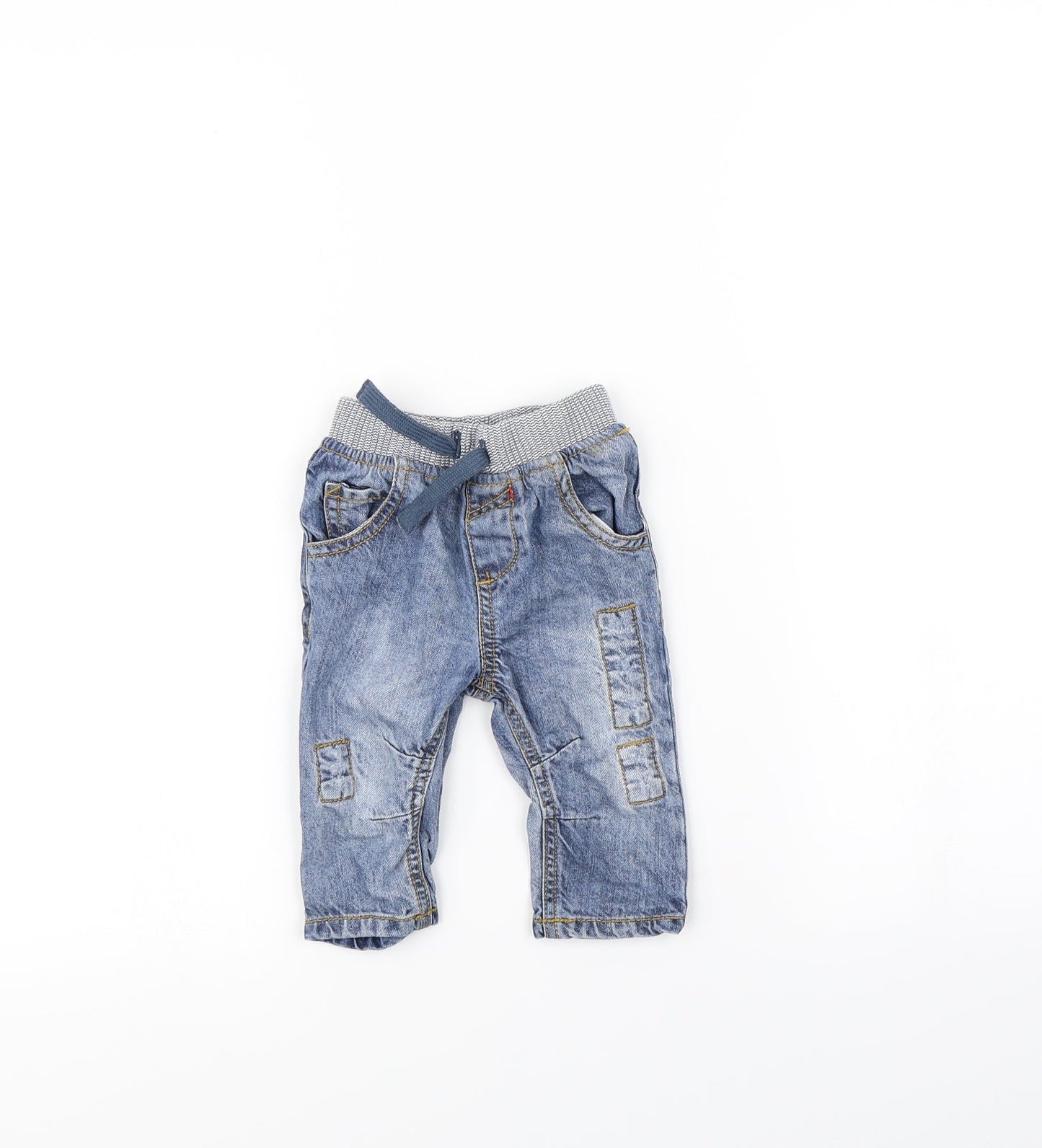 F&F Baby Blue   Capri Jeans Size 3-6 Months
