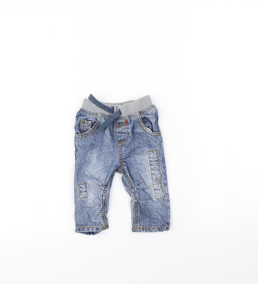 F&F Baby Blue   Capri Jeans Size 3-6 Months