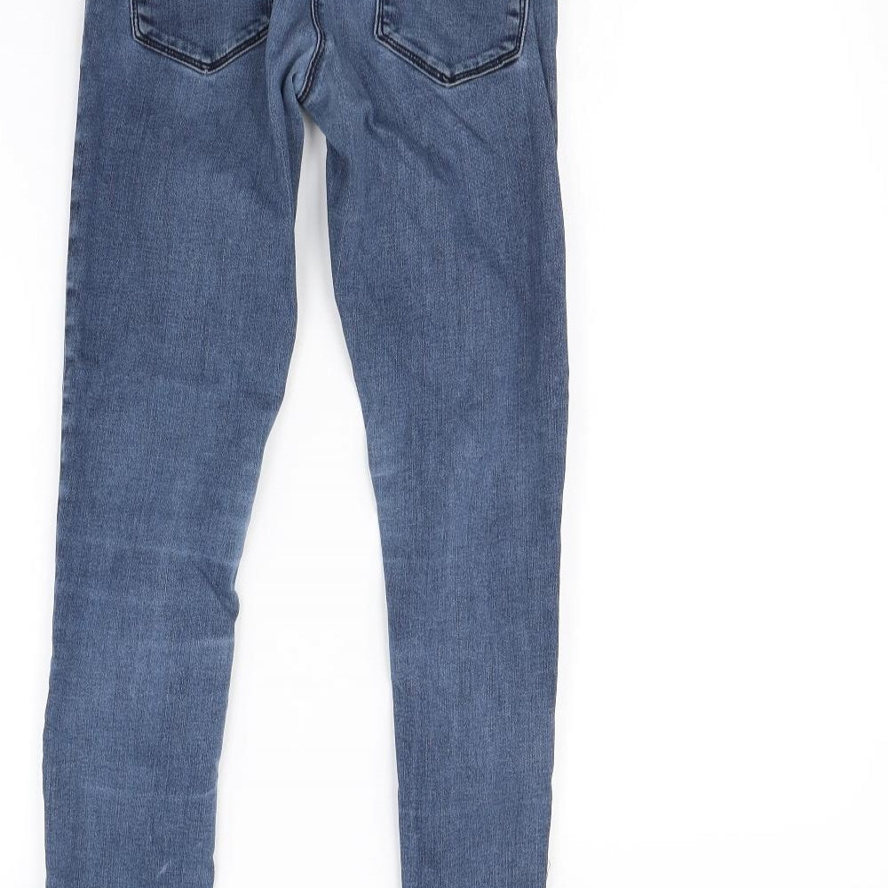 Preworn Womens Blue   Skinny Jeans Size 10 L28 in