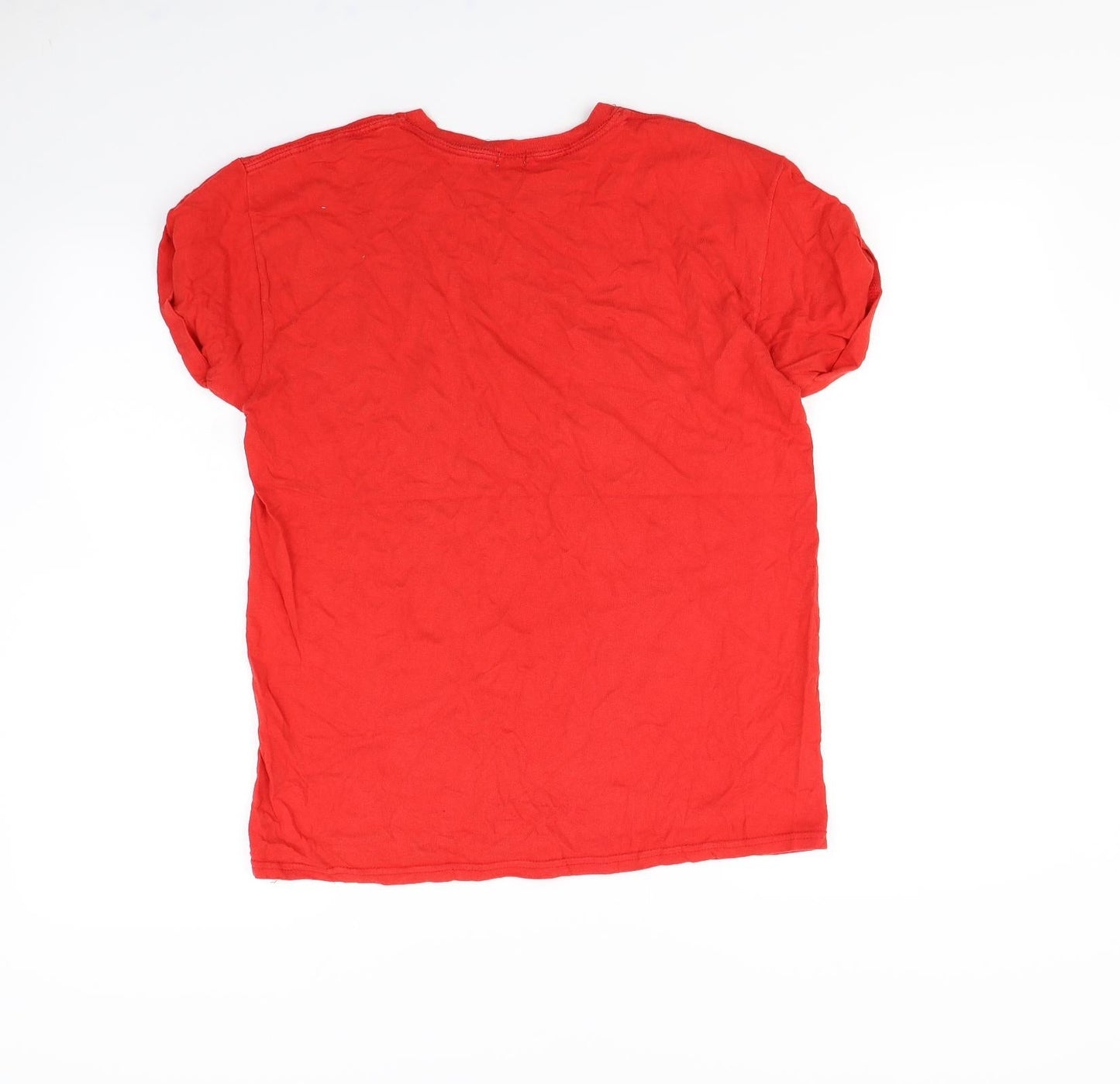 River Island Girls Red   Basic T-Shirt Size 11 Years