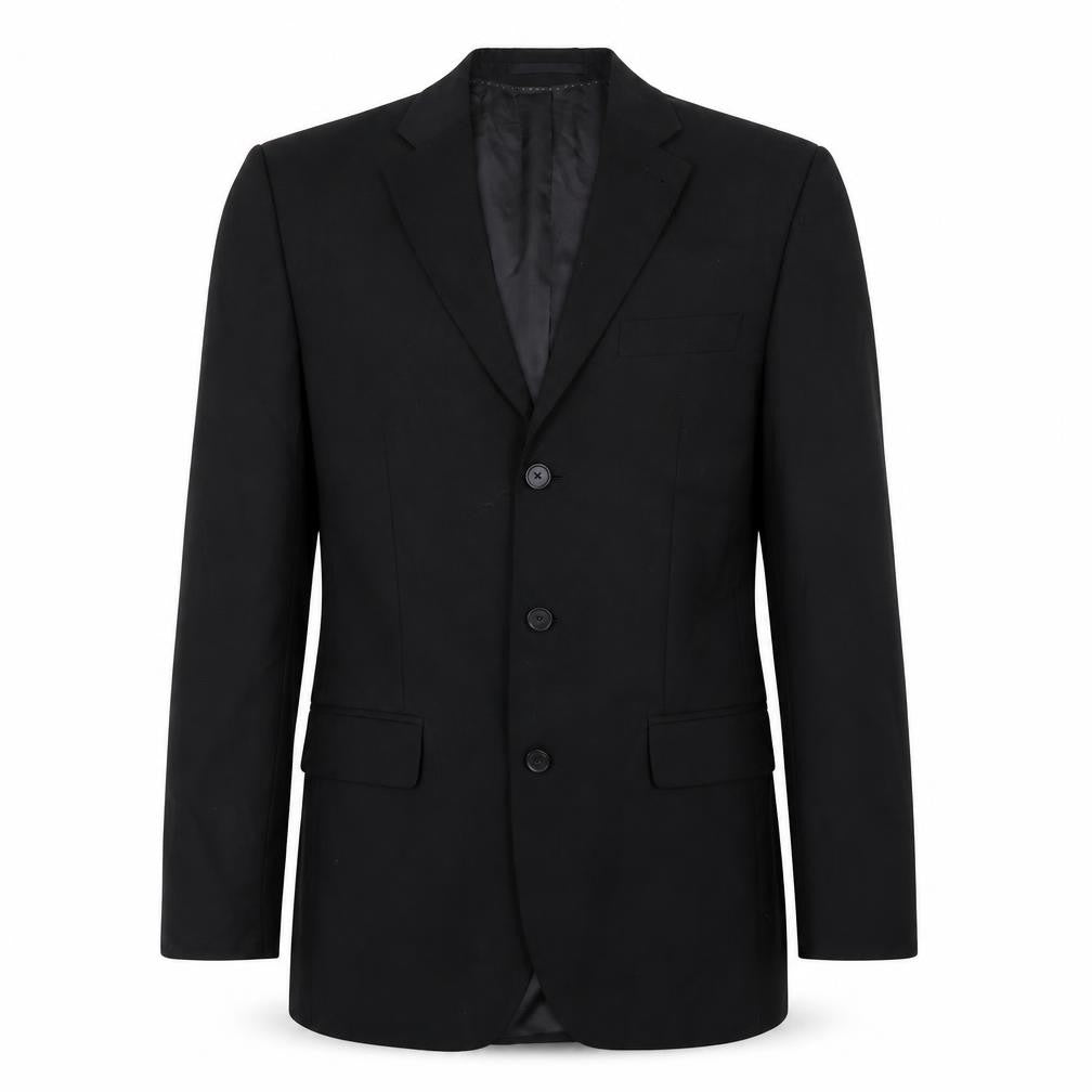 Preworn Mens Black   Biker Jacket Size M  - Shoulder Pads