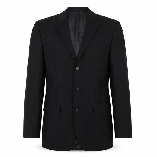 Preworn Mens Black   Biker Jacket Size M  - Shoulder Pads
