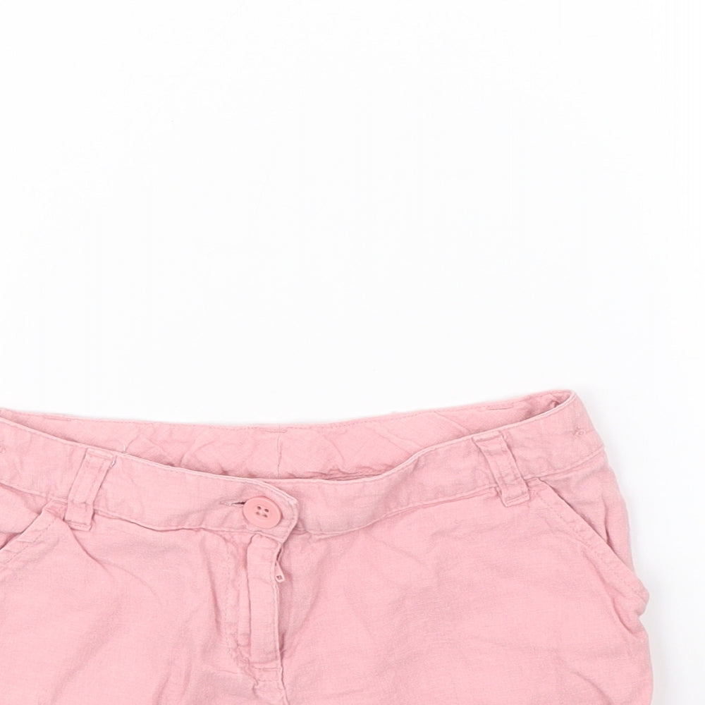 NEXT Girls Pink   Cut-Off Shorts Size 8 Years