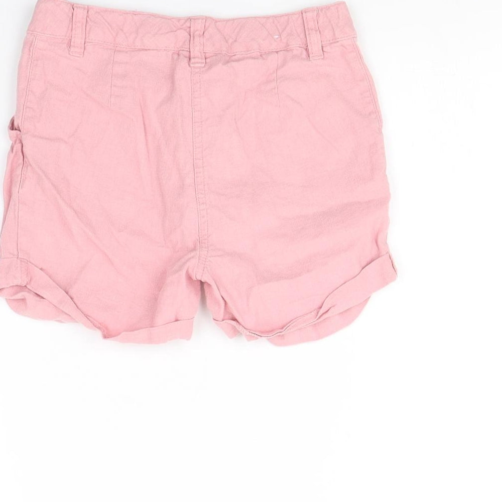 NEXT Girls Pink   Cut-Off Shorts Size 8 Years