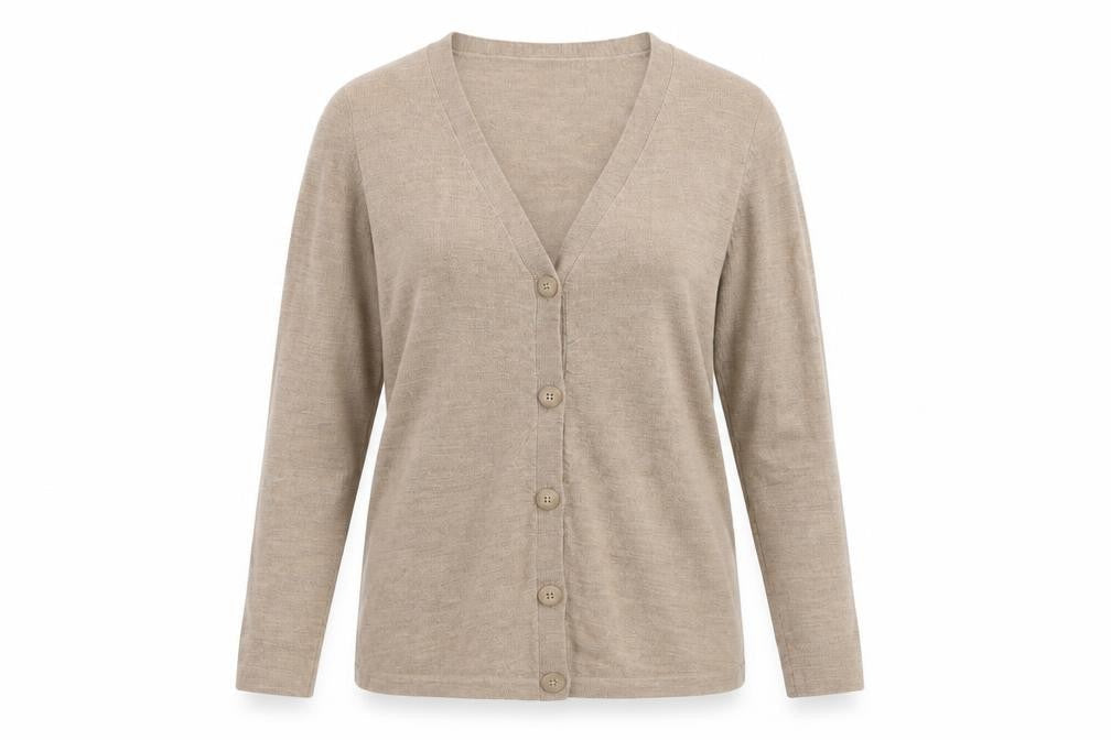 Woolworths Womens Beige   Cardigan Jumper Size S