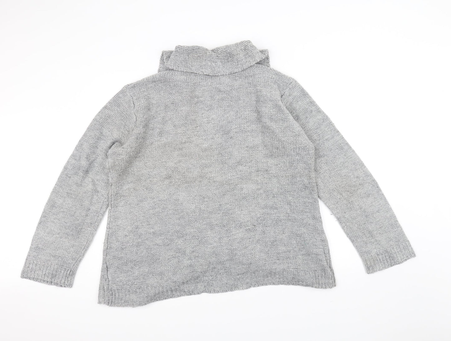 Mimosa Womens Grey  Knit Jacket Coatigan Size L