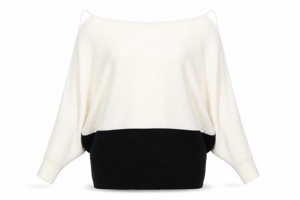F&F Womens White   Pullover Jumper Size 8