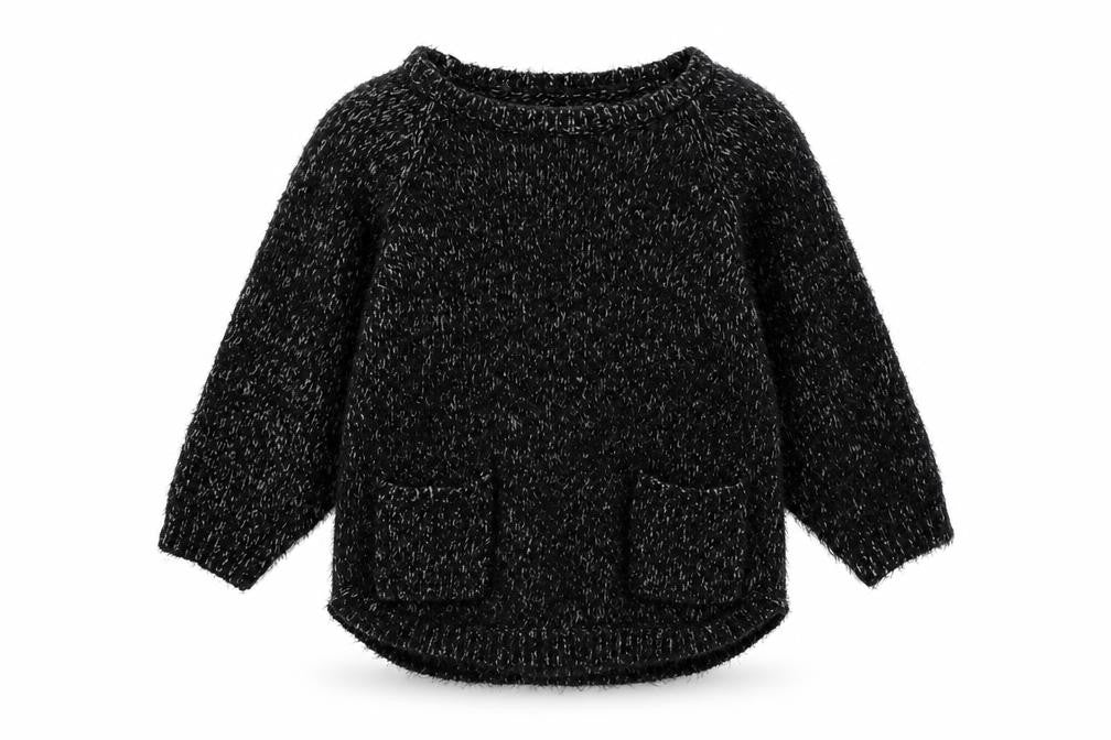 Marks & Spencer Womens Black  Knit Pullover Jumper Size 10