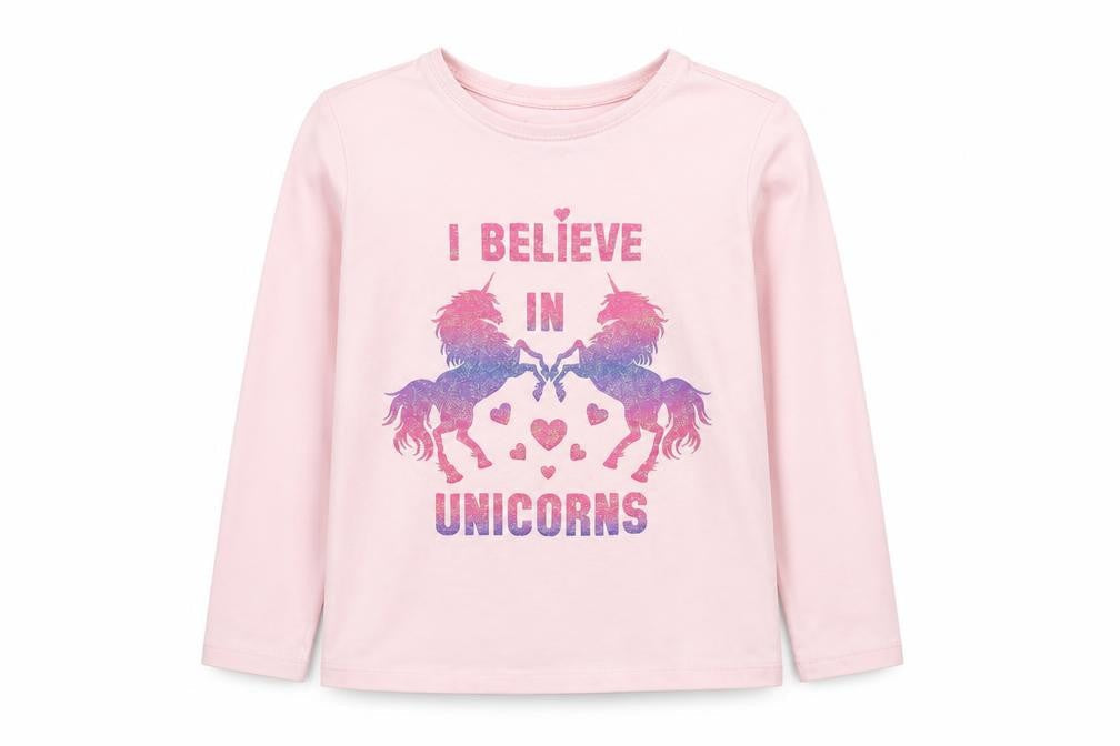 Primark Girls Pink   Basic T-Shirt Size 9-10 Years