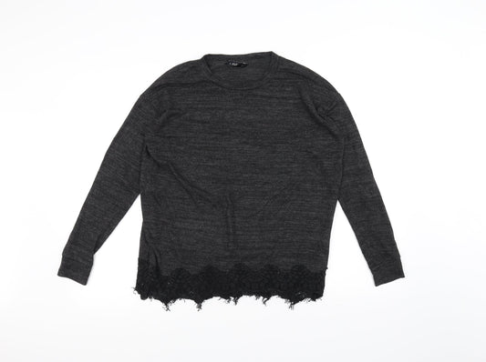 F&F Womens Black   Pullover Jumper Size 6