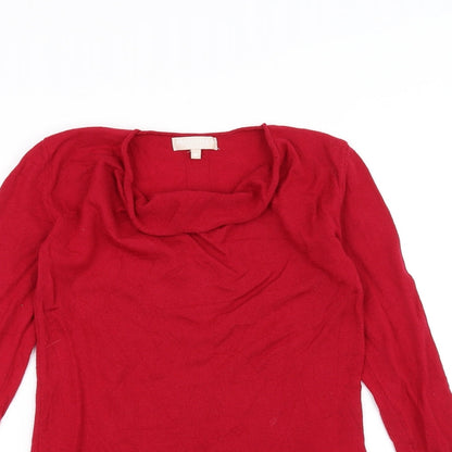 Preloved Benedetta B Womens Red   Pullover Jumper Size M - Detail