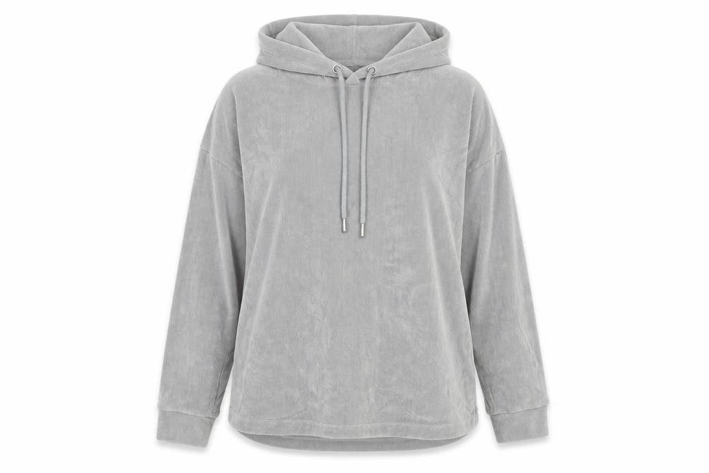 Marks & Spencer Womens Grey   Pullover Hoodie Size 10