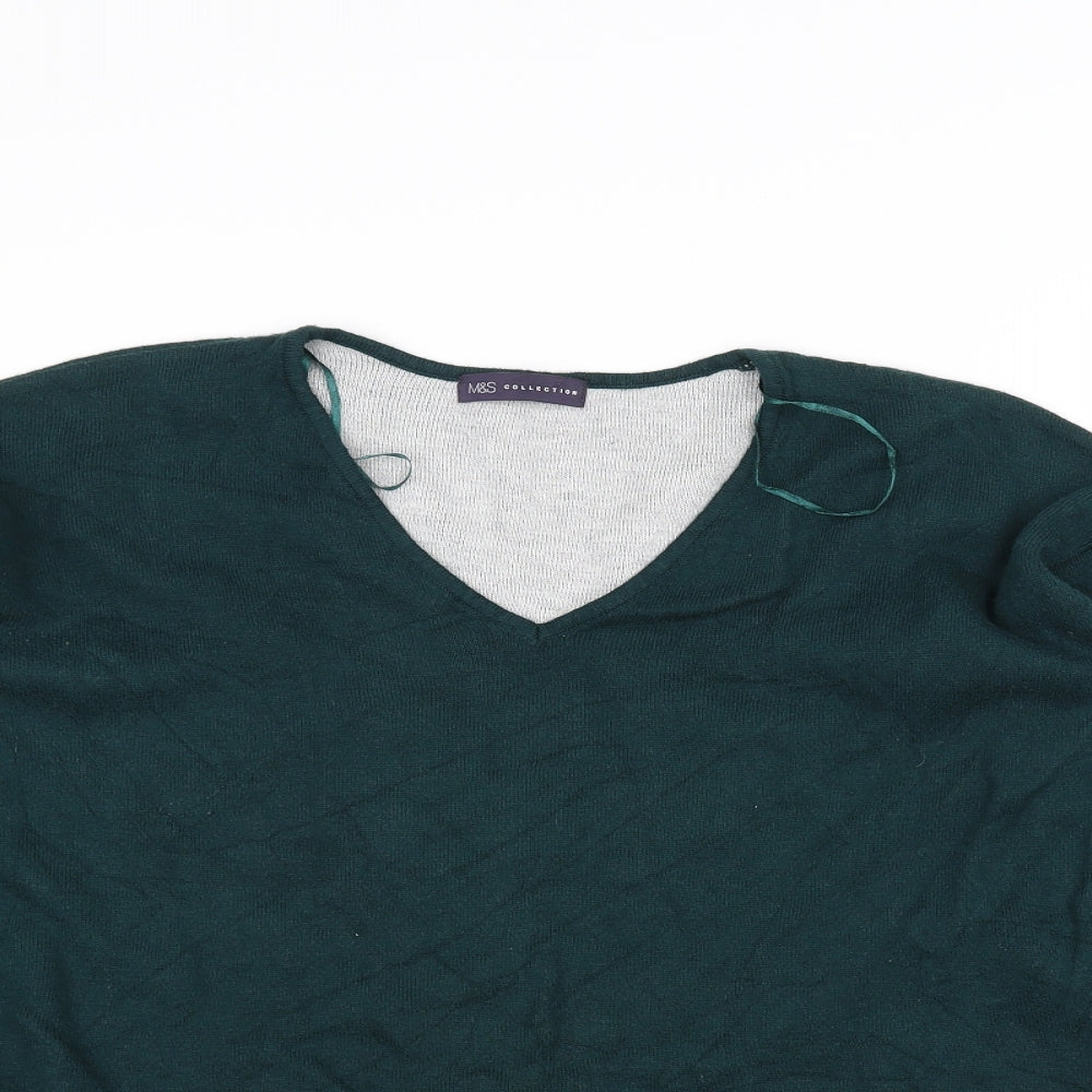 Marks and Spencer Womens Green   Pullover Jumper Size 12