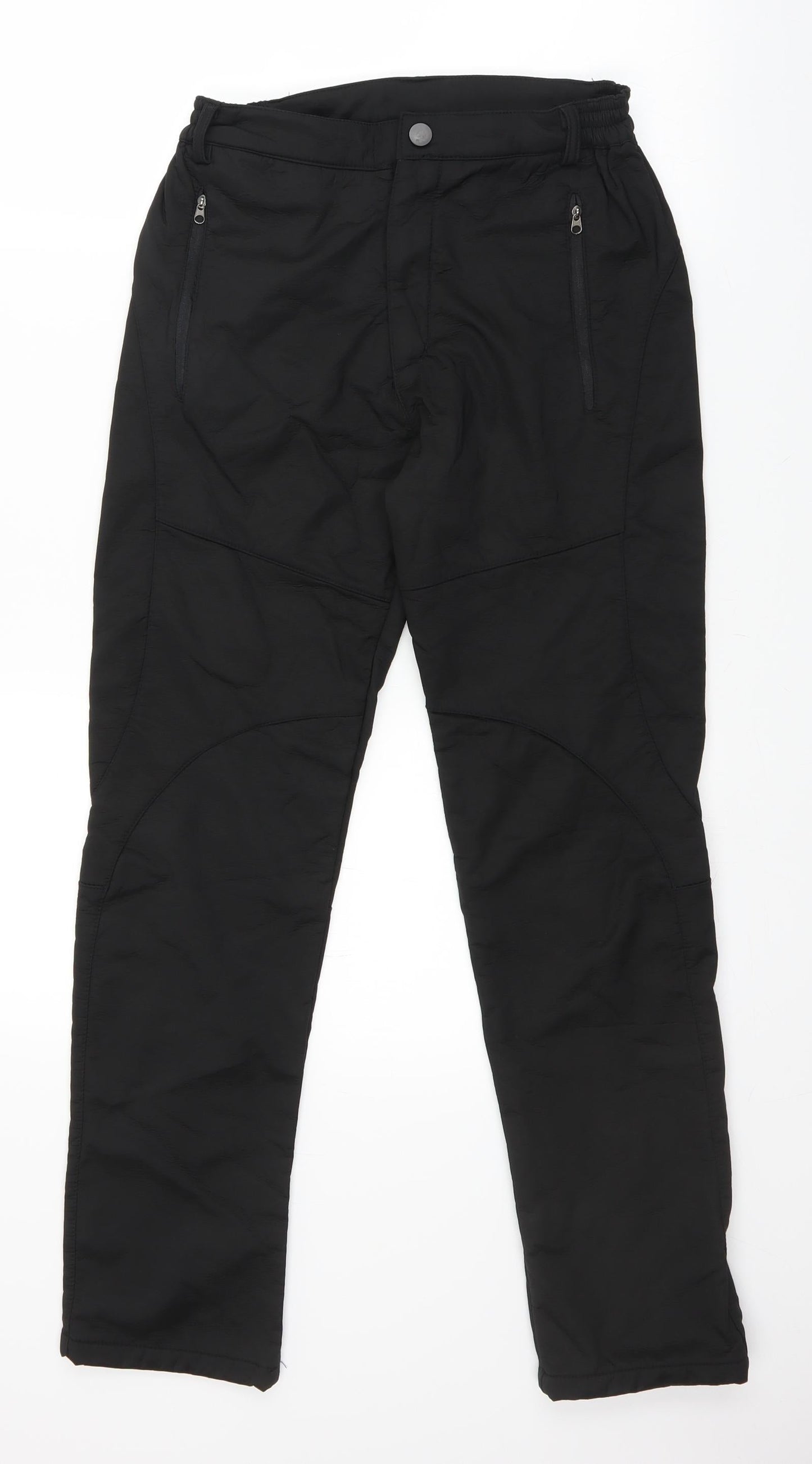 Preworn Womens Black   Trousers  Size M L27 in