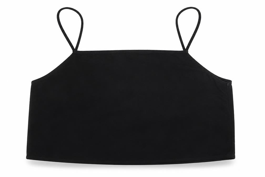 Topshop Womens Black   Cropped Blouse Size 12