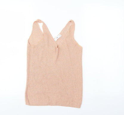 Preloved MNG Womens Pink   Basic Tank Size L - Front