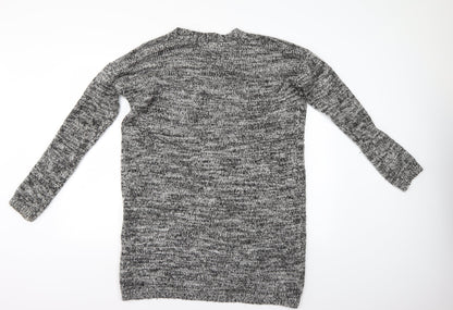 Divided Womens Grey   Cardigan Jumper Size M