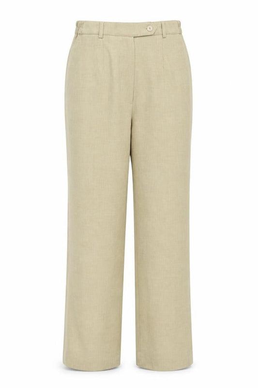 Preworn Womens Beige   Trousers  Size 12 L29 in
