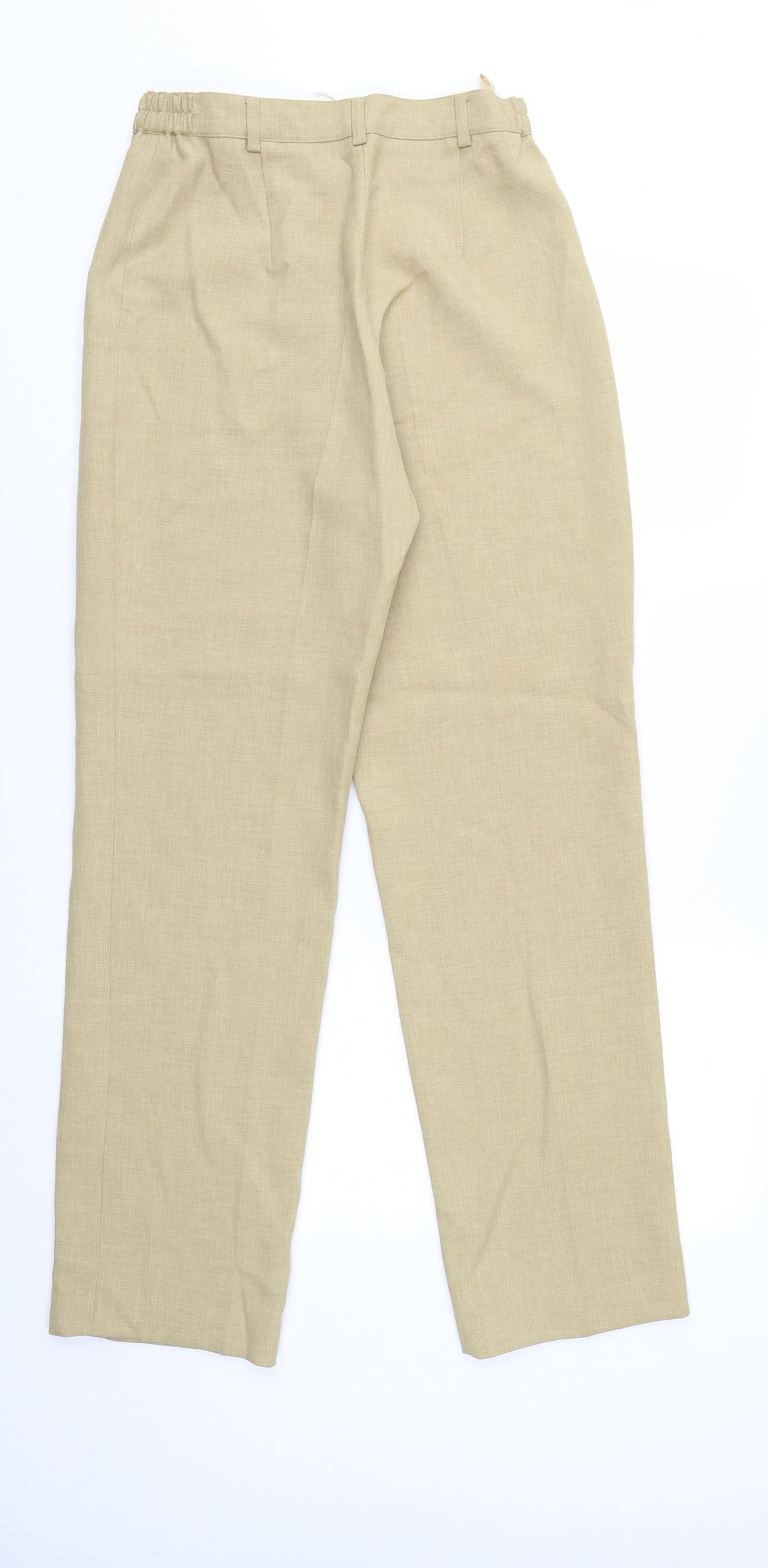 Preworn Womens Beige   Trousers  Size 12 L29 in
