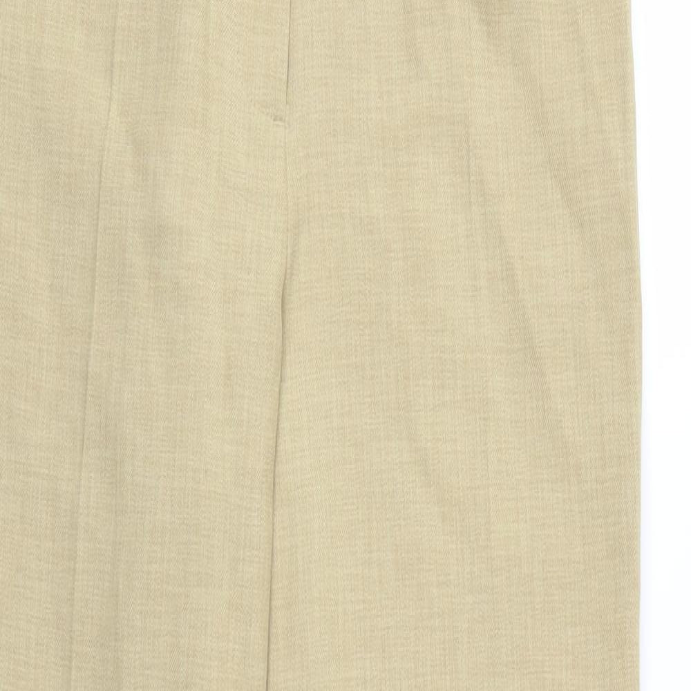 Preworn Womens Beige   Trousers  Size 12 L29 in