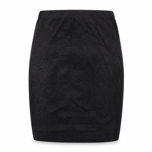 Preworn Womens Black   A-Line Skirt