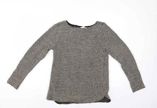 H&M Womens Multicoloured Striped  Pullover Jumper Size M