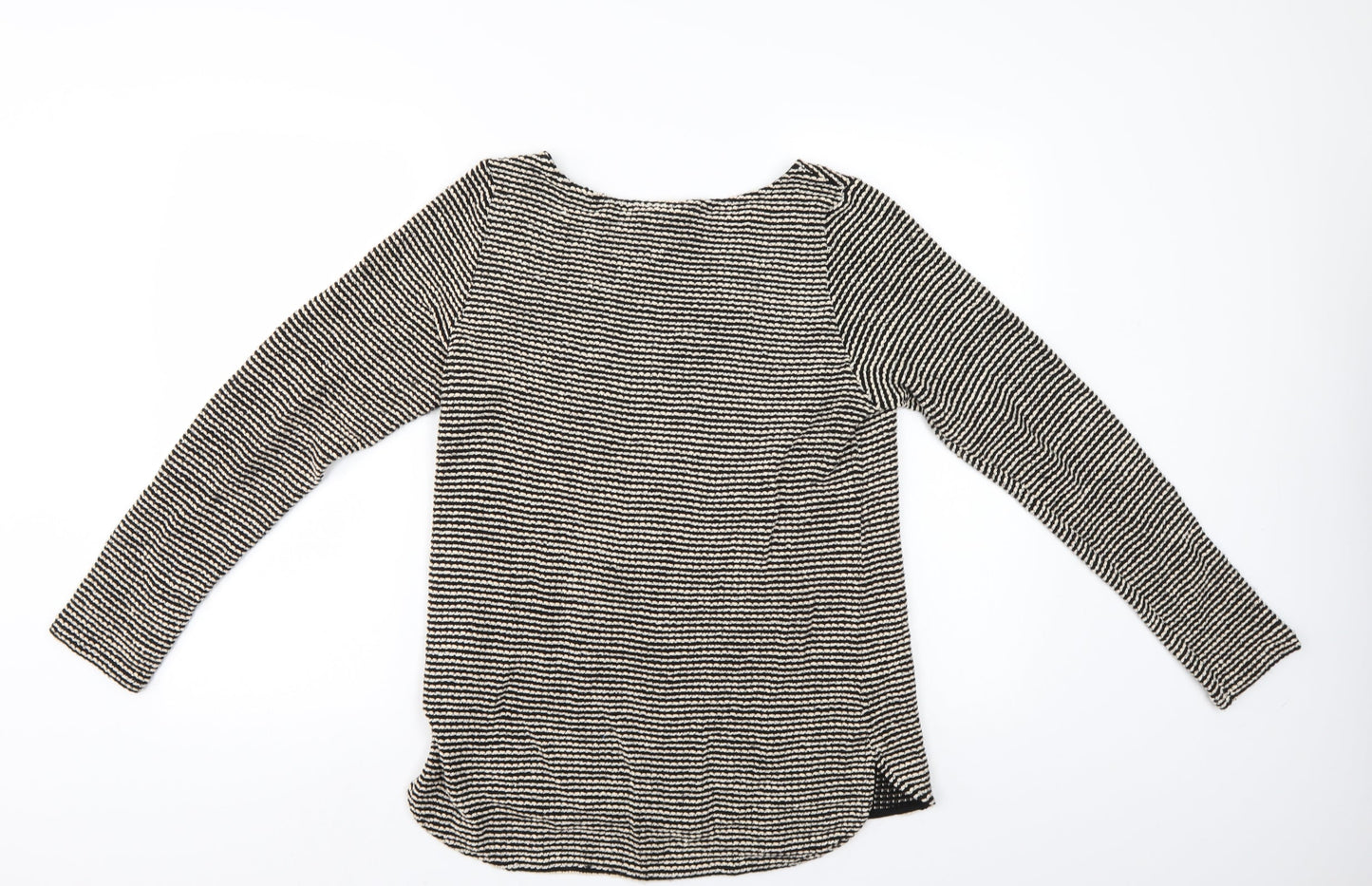 H&M Womens Multicoloured Striped  Pullover Jumper Size M