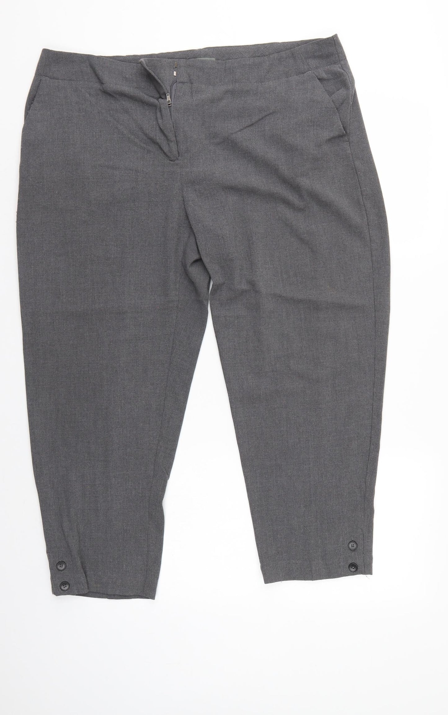 Gap Womens Red   Cropped Trousers Size 6 L23 in