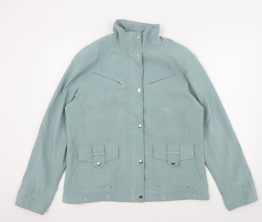 Finesse Womens Blue   Jacket  Size 16