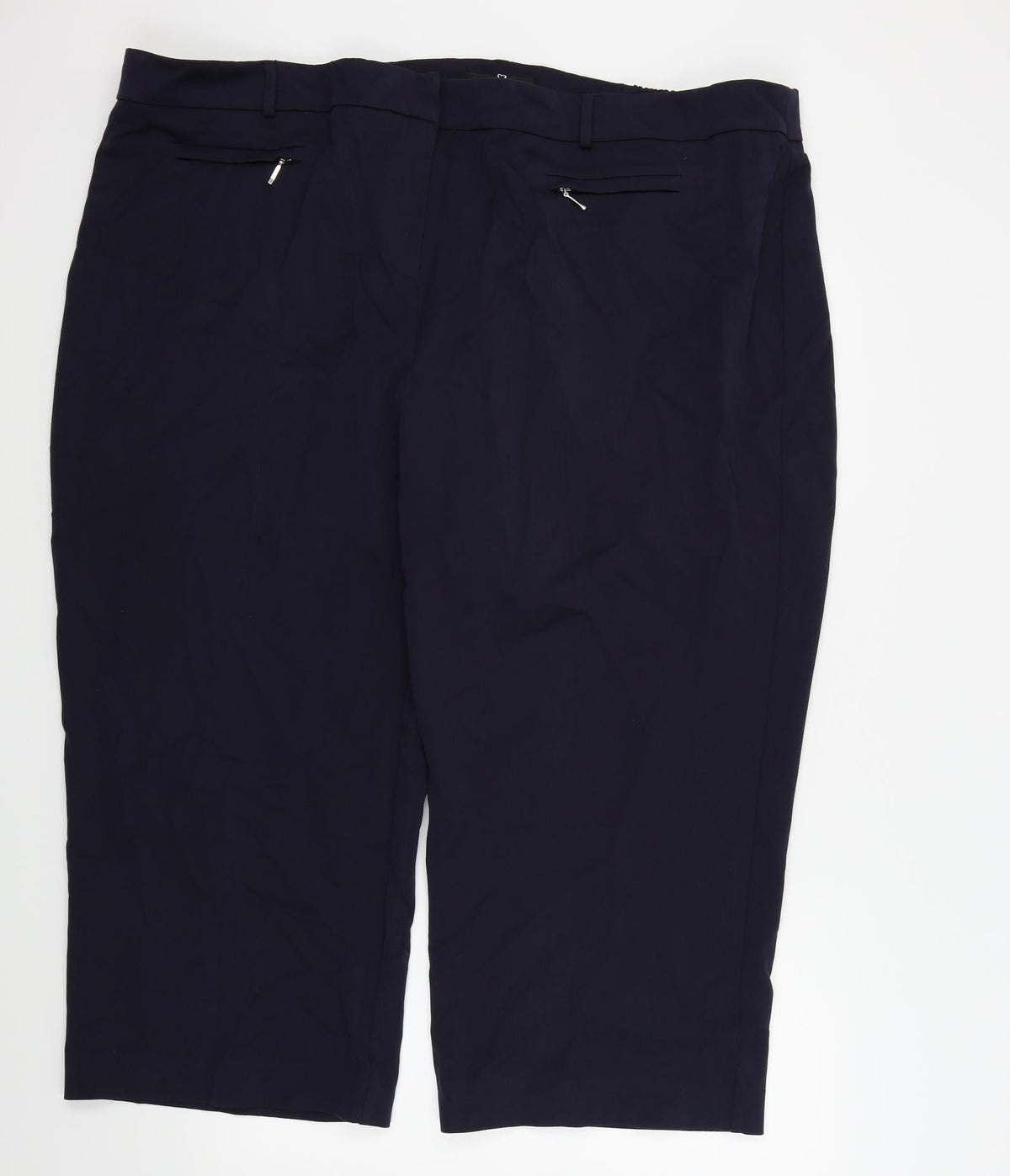 Preworn Womens Blue   Trousers  Size L L23 in