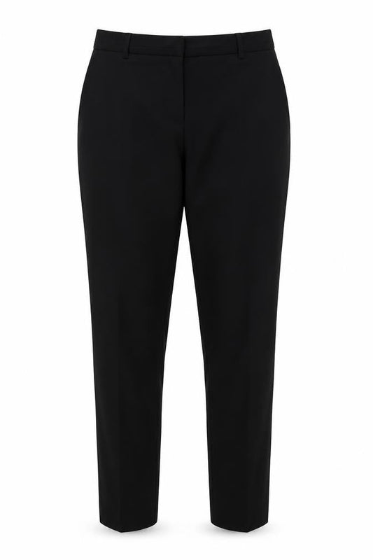Peackocks Womens Black   Trousers  Size 8 L26 in