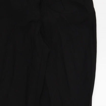 Preloved DEBNHAMS Womens Black   Trousers  Size 12 L30 in - Detail